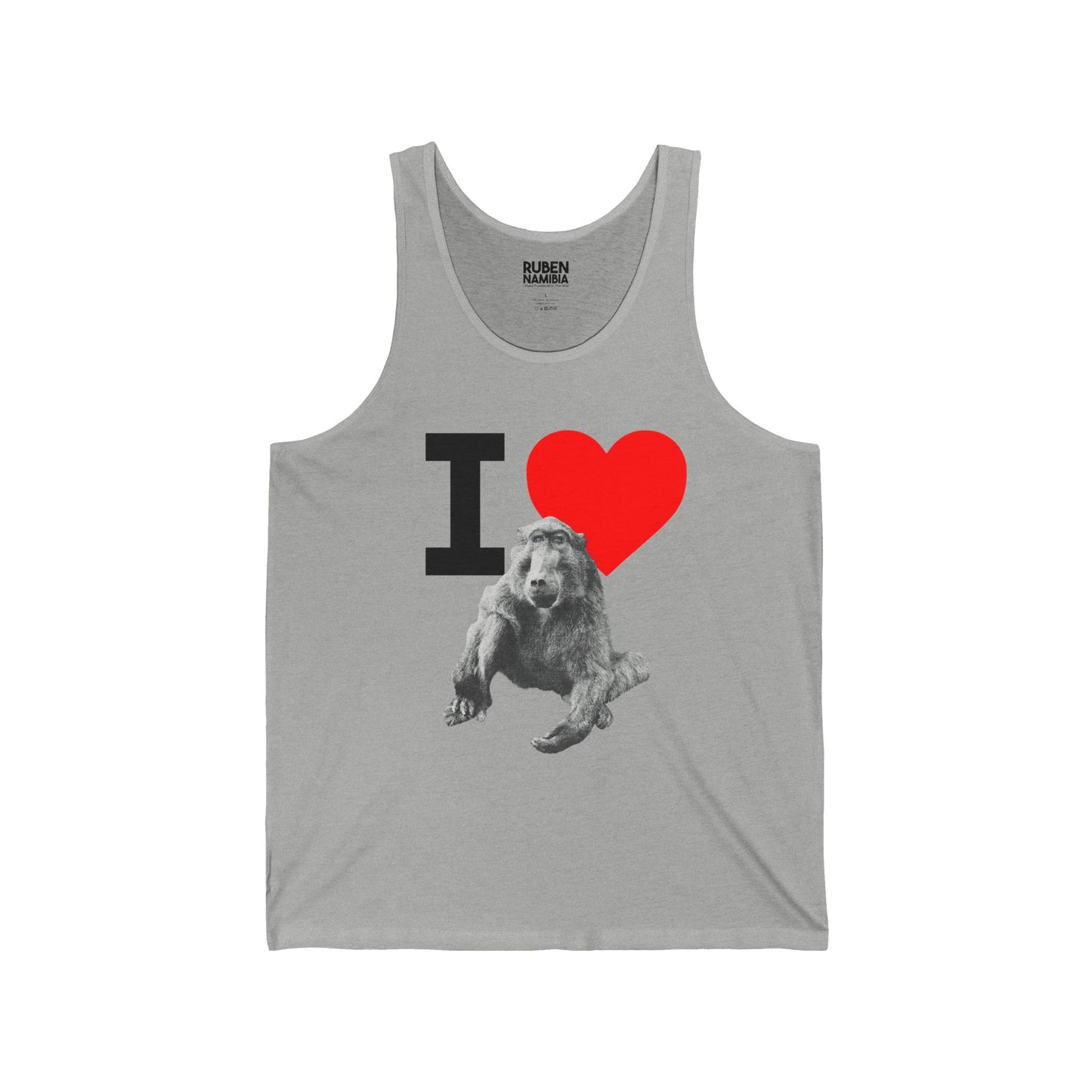 I love Cindy Tank Top (black I)