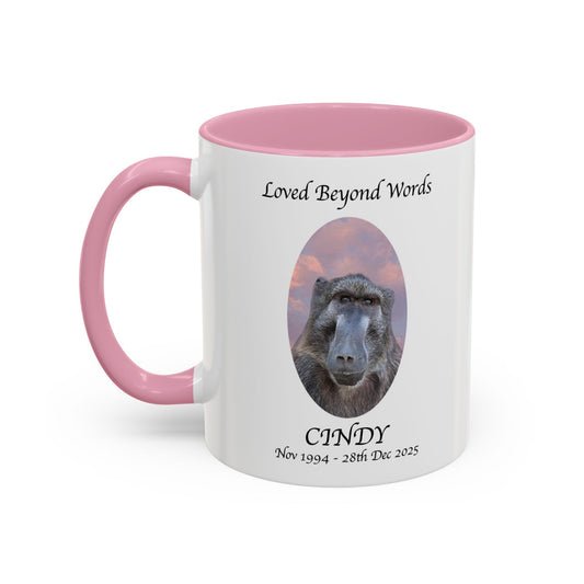 The Cindy Memorial Mug (adult pic, US only)