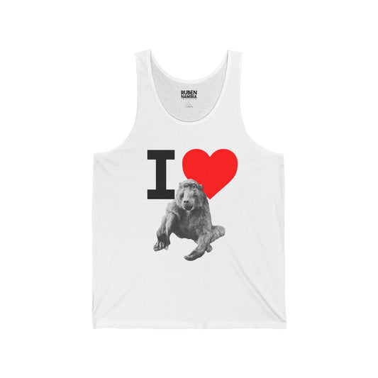 I love Cindy Tank Top (black I)